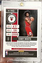 ★大活躍【RC】 Coby White 2019-20 PANINI コービー・ホワイト NBA Rookie auto card ルーキー 直書 サイン カード Chicago Bulls ブルズ_画像2