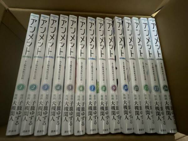 即決新品送料無料★アンメット -ある脳外科医の日記ー 第1巻〜第14巻（最新刊）既刊全巻セット 帯付き