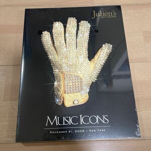 マイケルジャクソン　julien’s auction カタログ　オークション　未開封