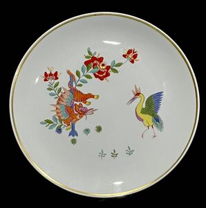 Meissen マイセン/※ 1級品 柿右衛門様式 獅子 鳳凰　飾り皿