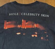 90s HOLE ホール Tシャツ CELEBRITY SKIN Lサイズ ヴィンテージ バンドT オルタナ 当時物_画像4