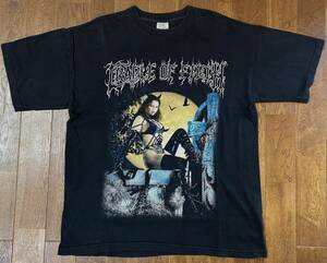 00s CRADLE OF FILTH クレイドルオブフィルス 当時物 L バンドTシャツ メタル レア USA製