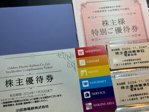 【送料無料】小田急電鉄株主優待乗車証20枚、冊子のセット