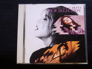 G299/中森明菜　YOUR SELECTION CD＊ジャケ年式相応のスレ使用感あり。