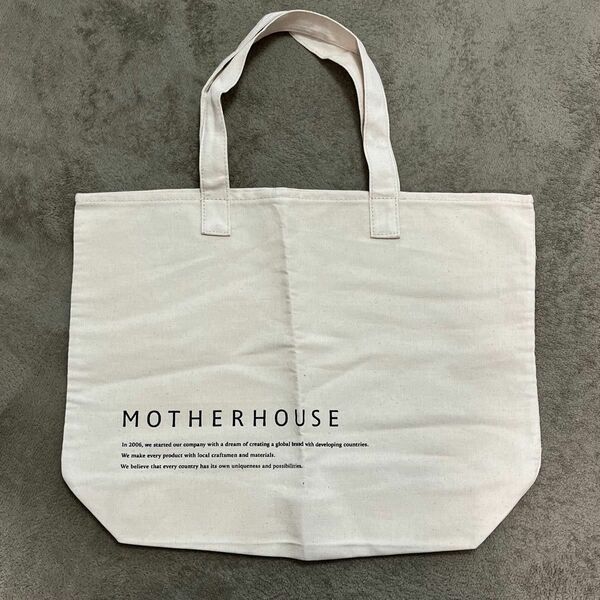 新品未使用マザーハウスMOTHERHOUSEトートバッグエコバック