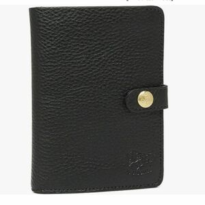 イルビゾンテ]二つ折り財布 コンパクト財布 ブラック メンズ レディース IL BISONTE SMW004 BK110B