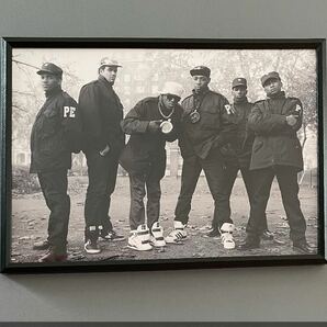 【額付き】A4アートポスター Public Enemy パブリックエナミー hiphop rap インテリア 壁掛け P009