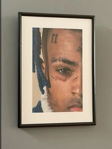 【額付き】A4アートポスター XXXTentacion テンタシオン rapインテリア hip hop X004