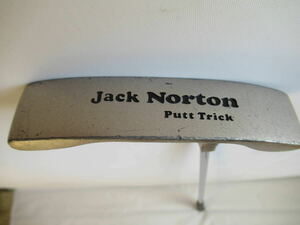 ★Jack Norton ジャックノートン Putt Trick パター 34インチ 純正スチールシャフト J489　★レア★激安★中古★　★