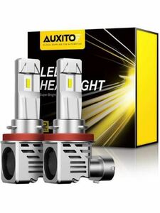 最新 業界初モデル正規品】AUXITO H11 H8 H9 H16 LEDヘッドライト 車用 2年品質保証 新基準車検対応 ZES LEDチップ搭載 驚異の純正