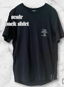 希少】【美品】 scair back shirt Tシャツ　黒　ブラック 2 半袖Tシャツ