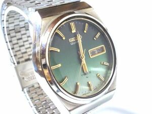 【Yr4☆】SEIKO/セイコー◇TYPEⅡ/タイプⅡ/4623-8030/QNN092◇1976年製♂QZ/メタリックグリーン/美品