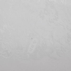 新品 アウトレット【SILK シルク100%】華 ペイズリー柄 大判 薄手 ストール/スカーフ WHITE 白 ホワイトの画像5