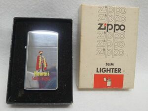 ZIPPO Zippo -Hawaii Hawaii various island 50 number eyes . memory 50th state Zippo slim lighter serial /