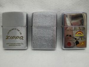 ZIPPO ジッポー 3個まとめて/ オイルライター ジッポライター 【中古品】