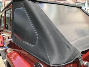 BESTOP TREKTOP NX BLACK TWILL SOFT TOP SLANTBACK for 07-18 JK JEEP WRANGLER 4 DOOR