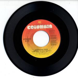 Rosanne Cash 「I Don't Want To Spoil The Party/ Look What Our Love Is Coming To」 米国COLUMBIA盤EPレコード　[Beatles関連]