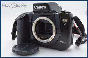 ★実用美品★ キヤノン Canon EOS5 ストラップ、ボディキャップ付属 同梱可 #tk3919