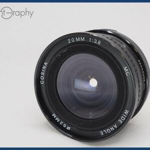 ★実用美品★ COSINA コシナ 20mm F3.8 MC ★完動品★同梱可 ニコンFマウント(MF) #i6670の画像1