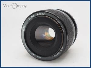 ★実用美品★ SIGMA シグマ MACRO 50mm F2.8 ★完動品★同梱可 ペンタックスKマウント(MF) #i6686