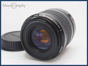 ★実用美品★ CANON キヤノン EF 80-200mm F4.5-5.6 II ★完動品★同梱可 後キャップ付 #i6702