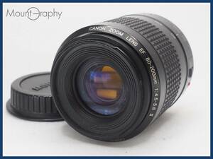 ★実用美品★ CANON キヤノン EF 80-200mm F4.5-5.6 II ★完動品★同梱可 #i6703