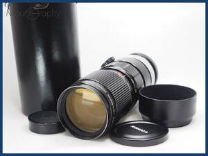 ★実用美品★ KONICA コニカ　HEXANON ZOOM 80-200mm F3.5 ★完動品★同梱可 前後キャップ、フード付 #i6737