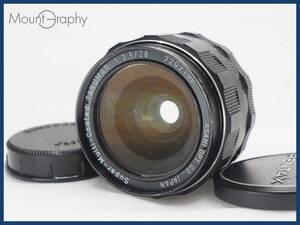 ★実用美品★ PENTAX ペンタックス Super-Multi-Coated TAKUMAR 28mm F3.5 ★完動品★同梱可 前後キャップ付 #i6826