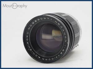 ★実用美品★ KONISHIROKU 小西六 HEXANON 100mm F2.8 ★完動品★同梱可 #i6837