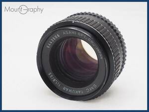 ★実用美品★ PENTAX ペンタックス SMC TAKUMAR 55mm F1.8 ★完動品★同梱可 前キャップ付 #i6889