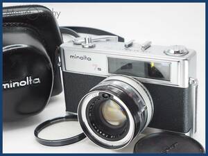 ★実用美品★ MINOLTA ミノルタ HI-MATIC 7s ★完動品★同梱可 前キャップ、フィルター付 #i6966