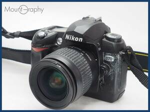 ★実用美品★ NIKON ニコン D70 + AF NIKKOR 28-80mm F3.3-5.6G ★完動品★同梱可 #i6974