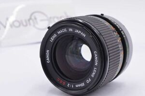 ★実用美品★ キヤノン Canon FD 35mm F2 S.S.C キヤノンFDマウント(MF) ★完動品★ #tk682