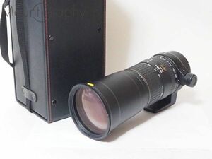 ★実用美品★ SIGMA シグマ APO 170-500mm F5-6.3 フード、ハードケース付 キヤノンEFマウント(AF) #i3629