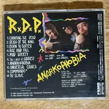 国内盤CD!! R.D.P.(Ratos de Porao) Anarkophobia(Thrash, Hardcore, Crossover Speed Metal )_画像2