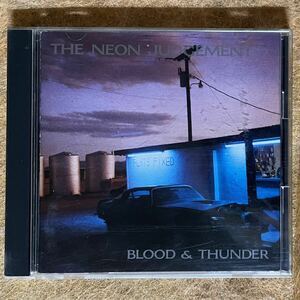 国内盤CD!! Neon Judgement/Blood & Thunder (EBM, industrial drone, new wave ,synthpop)