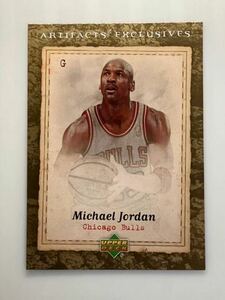 07-08 Upper Deck Artifacts 220 Michael Jordan Chicago Bulls マイケル・ジョーダン NBAカード