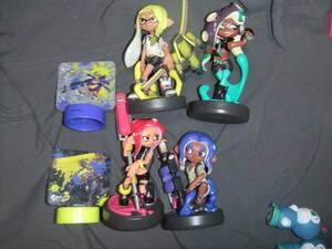 amiibo スプラトゥーンシリーズ　キャラ4個まとめて