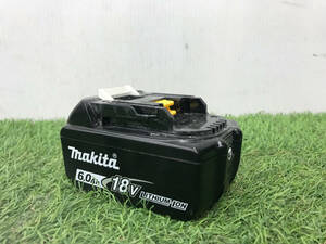 【中古品】makita(マキタ) 18V6.0Ahリチウムイオンバッテリー残量表示付 BL1860B (A-60464) ITSY898AGAJO