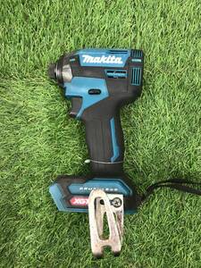 【中古品】★makita(マキタ)40v充電式インパクトドライバ 青(本体のみ) TD002GZ ITPSOMB2UJKZ