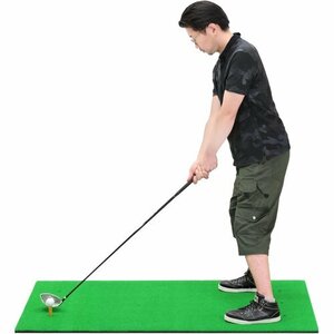 新品◆ GolfStyle ゴルフボール ゴルフティー 100×150cm SBR 練習 ゴルフ 大型 ゴルフマット 50