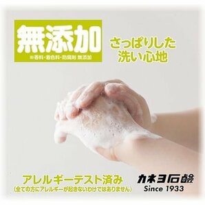 大容量 コック付き 日本製 アレルギーテスト済 ・液体ポンプ兼用 5ｋｇ 無添加せっけんハンドソープ カネヨ石鹸 65の画像5