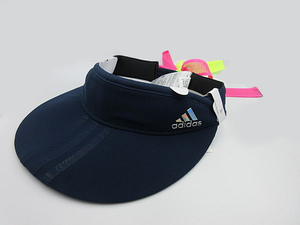 新品 adidas アディダス ウィメンズ スリーストライプワイドバイザー 22874 GL8748 カレッジネイビー　※ネコポス便対応