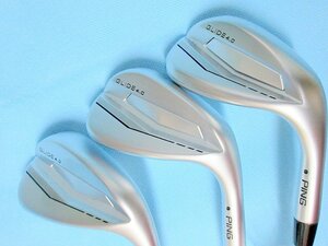 新品3本セット PING/ピン GLIDE 4.0/グライド 4.0 ウェッジ 46S-12&52S-12&58S-10 DG (X100) USモデル ゴルフプライド