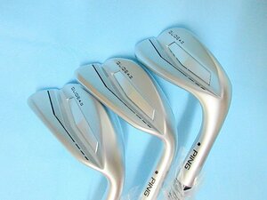 新品3本セット PING/ピン GLIDE 4.0/グライド 4.0 ウェッジ 52S-12&56E-10&60E-8 DG (X100) USモデル ラムキン