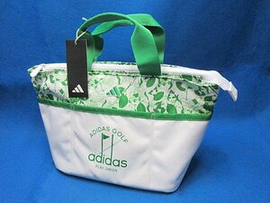 新品 アディダス adidas PLAY GREEN グラフィック ラウンドバッグ MGR73 ホワイト/グリーン(HT5797)　※ネコポス便対応