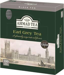 AHMAD TEA (アーマッドティー) () アールグレイ ティーバッグ 100袋入り [ 英国ブランド 個包装 ]