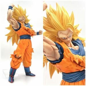 ドラゴンボール フィギュア 改造　リペイント　孫悟空　スーパーサイヤ人3 一番くじ マスターライズ　悟空　