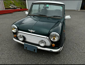  Rover Mini manual air conditioner attaching without document starting has confirmed 1271cc injection 