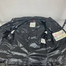 1円〜 4M MONCLER モンクレール ダウンベスト ベスト G32・003 ブラック CLASSE1 サイズ1（M） 軽量 ナイロン レディース ブランド _画像7